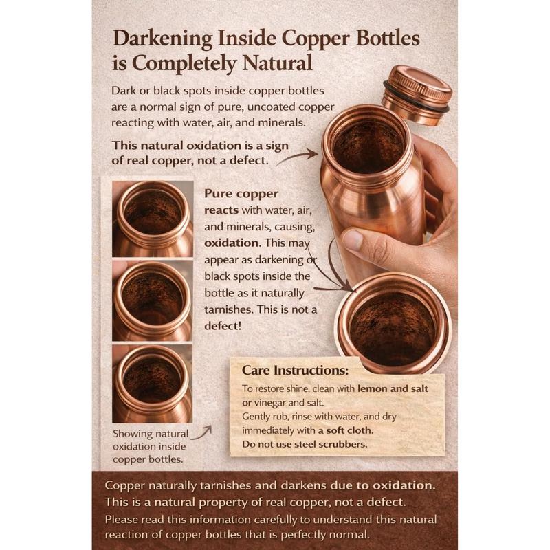 Copper Water Bottle
